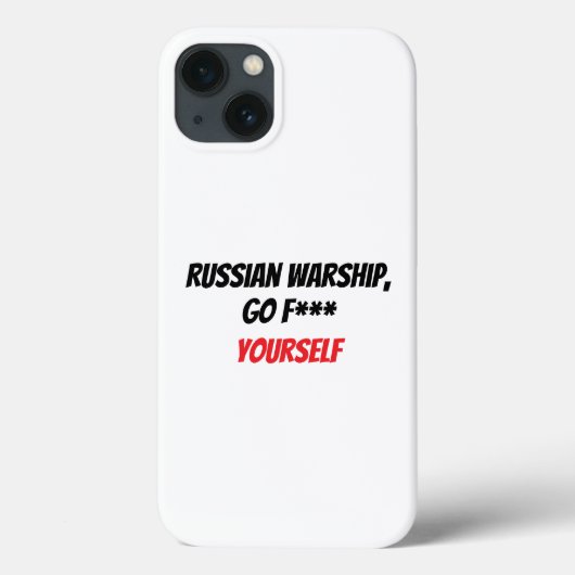 Russian Warship, go f*** yourself Case-Mate iPhoneケース (裏面)