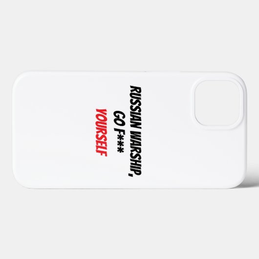 Russian Warship, go f*** yourself Case-Mate iPhoneケース (裏面 (横))