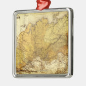 RussiaPanoramic MapRussia メタルオーナメント (左)
