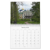 Russia's Golden Ring Calendar 2026 カレンダー (1月 2026)