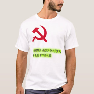 Russie, patrie de la vodka :DD Tシャツ