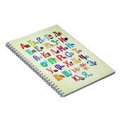 Russisches Alphabet mit Bildern  ノートブック (右側)