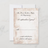 russium mason jar rsvpカード標準3.5 x 5 出欠カード (裏面)