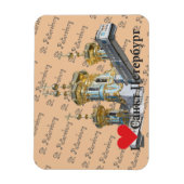 Russland – サンクトペテルブルク磁石 マグネット (縦)