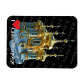 Russland - Russia St. Petersburg Magnet マグネット (横)