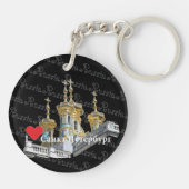 Russland - Russia St. Petersburg Schlüsselanhänger キーホルダー (裏面)