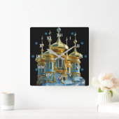 Russland - Russia Wanduhr スクエア壁時計 (ホーム)