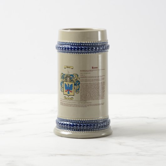 Russo (意味) ビールジョッキ (中央)