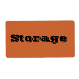 Rustのラベルを移動するストレージ ラベル