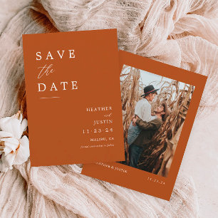 Rustの結婚写真の日付の保存日付の保存 セーブザデート