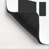 RUSTシンボルブラックオン澄ん マウスパッド (コーナー)