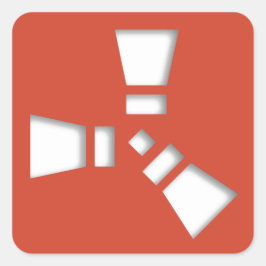 RUSTシンボル赤(影澄ん付) スクエアシール