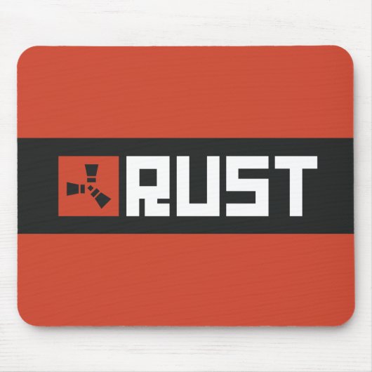 RUSTバナー BRWB マウスパッド (正面)