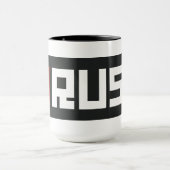 RUSTバナー BRWB マグカップ (中央)