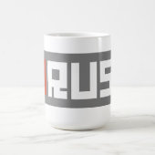 RUSTバナー BRWG コーヒーマグカップ (中央)