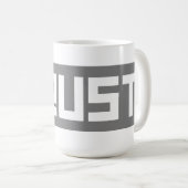RUSTバナー BRWG コーヒーマグカップ (正面右)