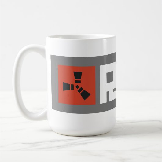RUSTバナー BRWG コーヒーマグカップ (左)