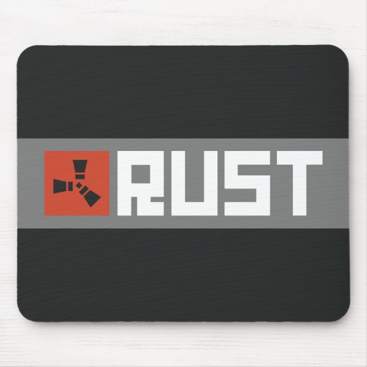 RUSTバナーBRWG マウスパッド (正面)