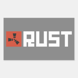 RUSTバナーBRWG 長方形シール