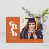 Rust はっきりした Serif Photo 独身の Sgarite 案内状 (スタンド正面)