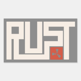RUST バナー CRWaG 長方形シール