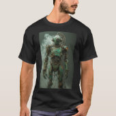 Rust and Remnants: A Dystopian Android Tシャツ (正面)