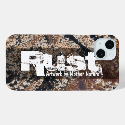 Rust～Artwork By Mother自然 Case-Mate iPhoneケース (裏面 (横))