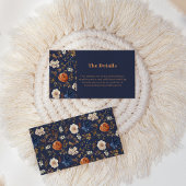 Rust Blue国フランスの詳細エンクロージ結婚ーズ 名刺