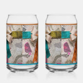 Rust Bow Soda Glass   ガラス缶 (左)