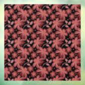 Rust Floral Seamless Pattern | Elegant Vintage  ウィンドウサイン (シート3)