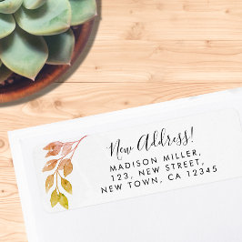 Rust Folids新しいアドレス差出人住所 ラベル