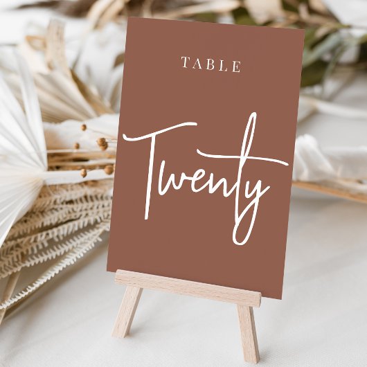 Rust HandスクリプトテーブルTWENTY テーブルナンバー