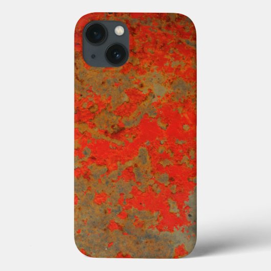 Rust Pulse - 抽象的なテクスチャー スマホケース Case-Mate iPhoneケース (裏面)