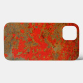 Rust Pulse - 抽象的なテクスチャー スマホケース Case-Mate iPhoneケース (裏面 (横))