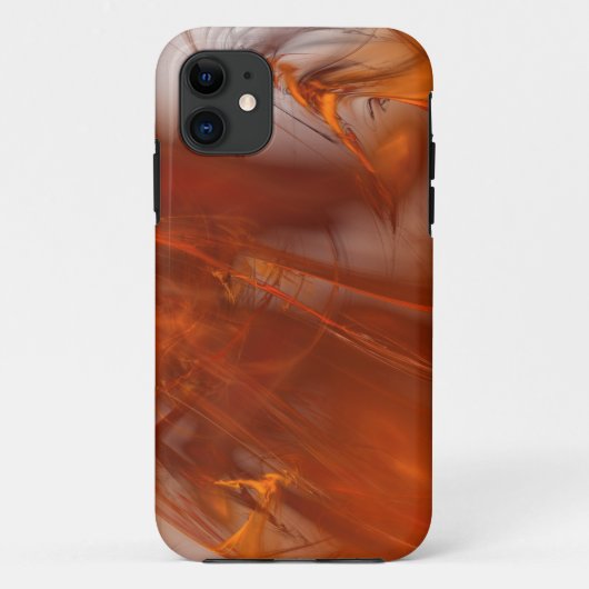 Rust Realm Fractalおよび金ゴールド Case-Mate iPhoneケース (裏面)