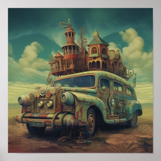 Rust & Reverie：ザ旅行Dreamhouse ポスター (正面)