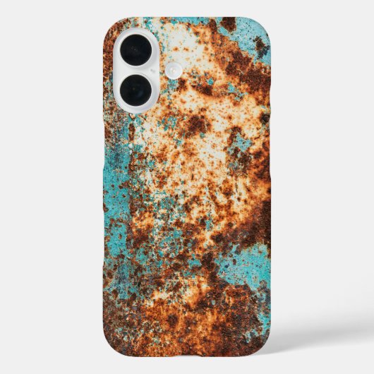 Rust Style and Blue Patina Case-Mate iPhoneケース (裏面)