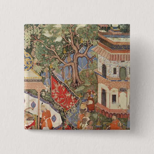 Rustamは彼の裏切った女の子を発見します 缶バッジ (正面)