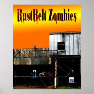 RustBeltゾンビのカバー ポスター