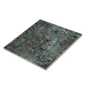 Rusted Metal Antique Floral  タイル (側面)