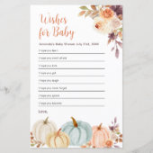 Rusti Orange Pumpkinフローラのベビー (正面)