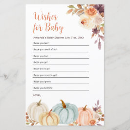 Rusti Orange Pumpkinフローラのベビー