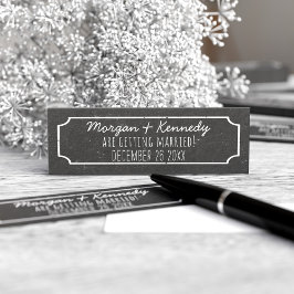  rustic ウェディング ミニ Save The Date 50枚セット
