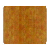 Rustic Abstract Modern Contemporary Geometric Art カッティングボード (正面)