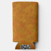 Rustic Abstract Modern Contemporary Geometric Art スリム缶クーラー (裏面)