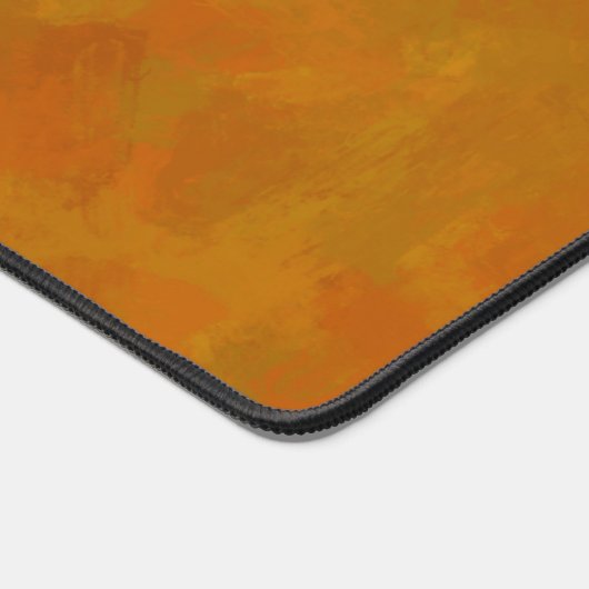 Rustic Abstract Modern Contemporary Geometric Art デスクマット (コーナー)