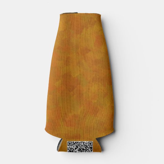 Rustic Abstract Modern Contemporary Geometric Art ボトルクーラー (正面)