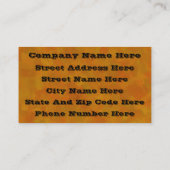 Rustic Abstract Modern Contemporary Geometric Art 名刺 (裏面)