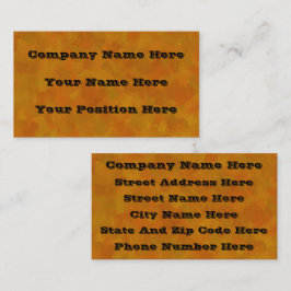 Rustic Abstract Modern Contemporary Geometric Art 名刺