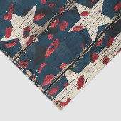 Rustic American Flag Leopard Print (5) 薄葉紙 (詳細)